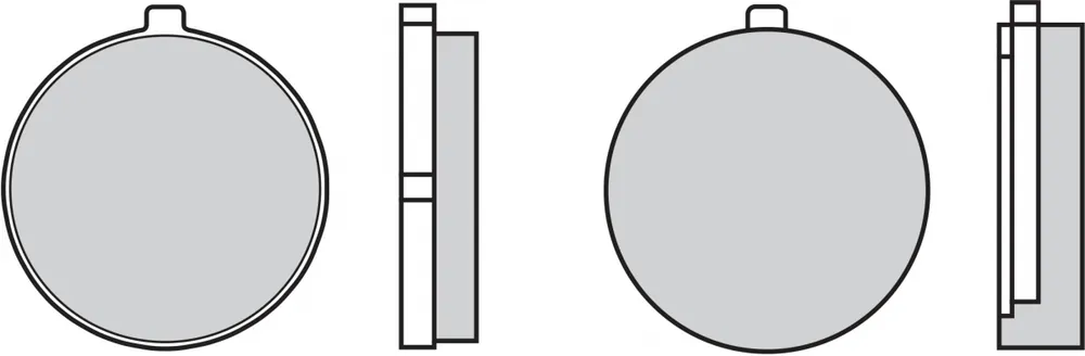 BREMBO - 07SU0220 - Brake Pads - Organisch Direct Verzonden