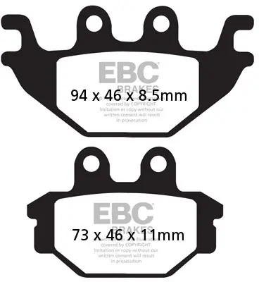 EBC - FA377HH - Brake Pads - Sintered Sportbike Budget
