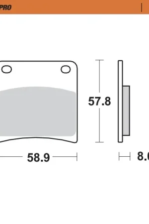 Alleen Vandaag MOTO MASTER - 410701 - Brake Pads - Sinter