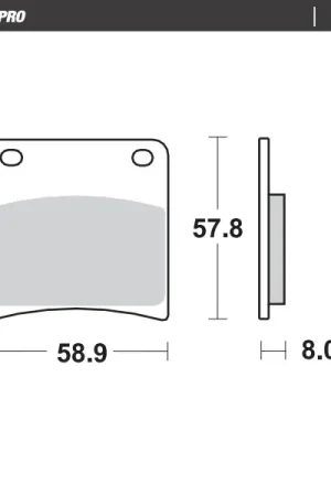Lage Kosten MOTO MASTER - 410704 - Brake Pads - Keramisch voor Suzuki