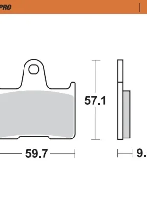 MOTO MASTER - 405702 - Brake Pads - Sinter Beperkte Voorraad