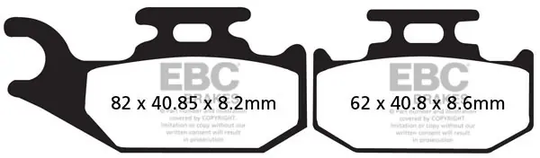 Budget EBC - FA414R - Brake Pads - Sintered R