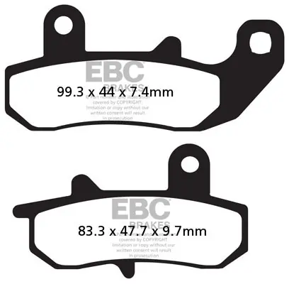 Groothandel EBC - FA157R - Brake Pads - Sintered R Remblokken