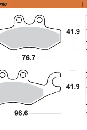 MOTO MASTER - 400903 - Brake Pads - Sinter Populair