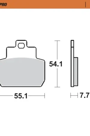 MOTO MASTER - 401003 - Brake Pads - Sinter Koopje