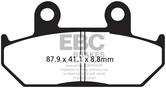 Nieuwe Collectie EBC - FA124HH - Brake Pads - Sintered Sportbike