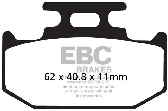 EBC - MX-S 152/2 - Brake Pads - Sintered Finale Uitverkoop