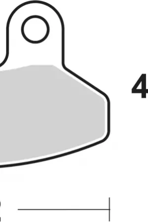 SBS - 178HF - Brake Pads - Organic - Street Gereduceerde Prijs