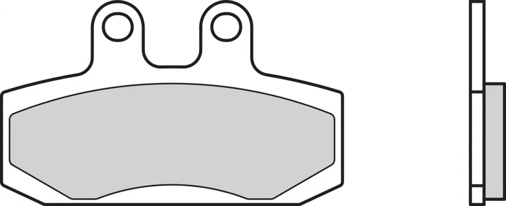BREMBO - 07007CC - Brake Pads - Organic Trendy