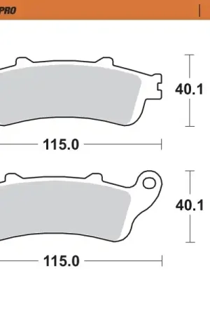 MOTO MASTER - 404501 - Brake Pads - Sinter Favoriet