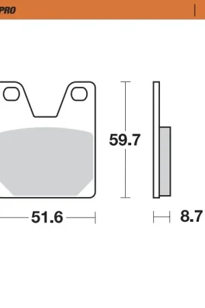 Nu Kopen MOTO MASTER - 404902 - Brake Pads - Sinter