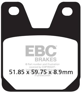 EBC - FA267HH - Brake Pads - Sintered Sportbike Actieprijs