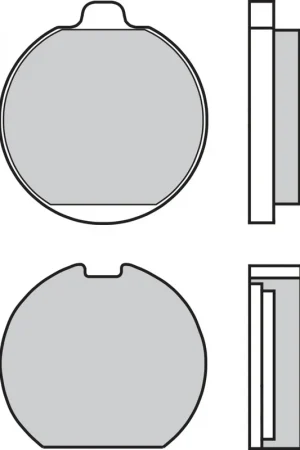 Merkproduct BREMBO - 07KA0223 - Brake Pads - Organic Genuine