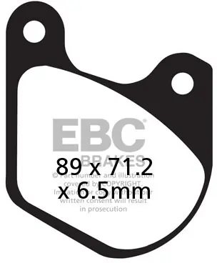 Gereduceerde Prijs EBC - FA072 - Brake Pads - Organisch