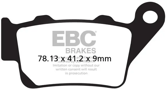EBC - SFA213HH - Brake Pads - Sintered Scooter Remblokken Speciale Aanbieding
