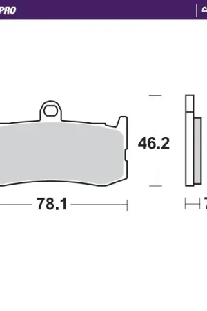 Plaats Bestelling MOTO MASTER - 407306 - Brake Pads - Carbon Racing
