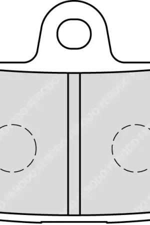 Lage Prijs FERODO - FDB2240CPRO - Brake Pads - Racing Ceramic