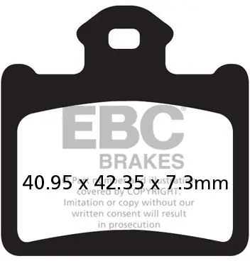 Alleen Vandaag EBC - FA602R - Brake Pads - Sintered R Type