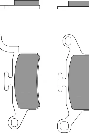 BREMBO - 07093CC - Brake Pads - Organisch Speciale Aanbieding