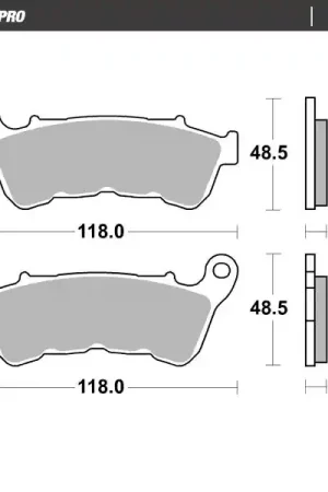 Express Levering MOTO MASTER - 414804 - Brake Pads - Ceramisch