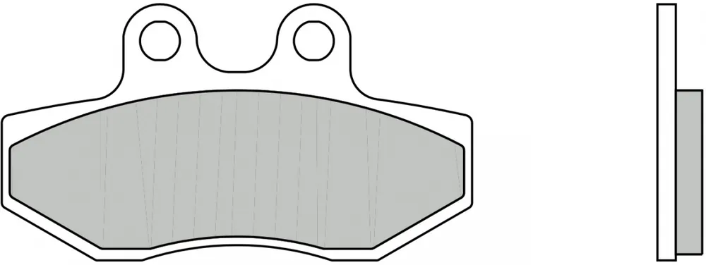 Actieprijs BREMBO - 07089CC - Brake Pads - Organisch