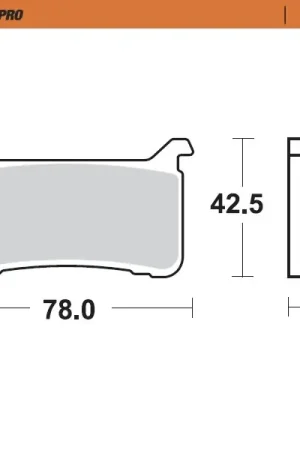 MOTO MASTER - 413101 - Brake Pads - Sintered Seizoensaanbieding