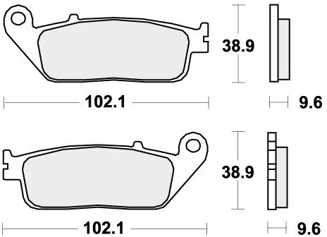 Meest Verkocht SBS - 700RST BRAKE PADS SINTER SPORT - Brake Pads - Sinter Sport