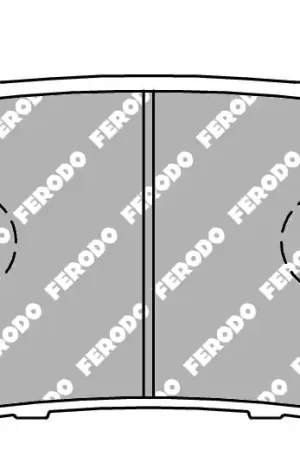 FERODO - FDB2324CPRO - Brake Pads - Racing Exclusieve Aanbieding