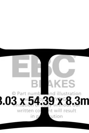 Speciale Aanbieding EBC - GPFAX724HH - Brake Pads - RACE ONLY