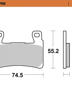 MOTO MASTER - 414901 - Brake Pads - Sinter Front Groothandel