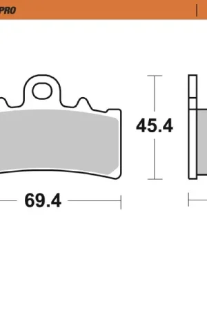 MOTO MASTER - 413203 - Brake Pads - STREET Rechtstreeks Van De Fabrikant