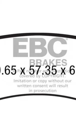 EBC - FA656TT - Remblokken - Organisch Speciale Aanbieding