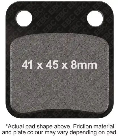 EBC - SFA054 - Brake Pads - Organic Remblokken Geld-Terug-Garantie