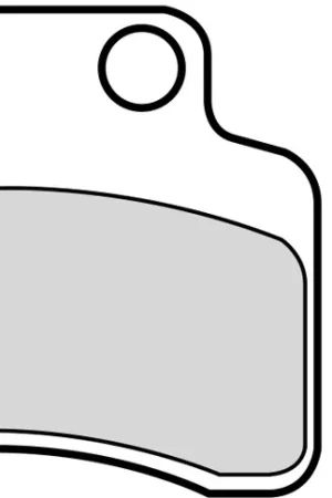 BREMBO - 07018CC - Brake Pads - Organic voor Scooter Hoge Kwaliteit