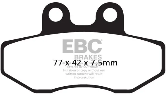 EBC - FA167 - Brake Pads - Organisch Trendy
