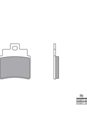 Must-Have BREMBO - 07GR71SD - Brake Pads - Off Road