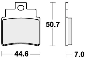 Wereldwijde Verzending SBS - 775RSI BRAKE PADS SINTER RACING - Brake Pads - Off Road Racing
