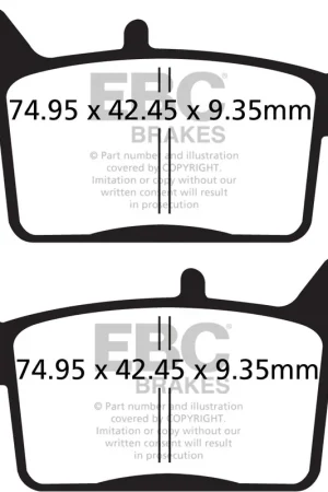 EBC - FA697R - Brake Pads - Sintered R Remblokken Veilige Betaling