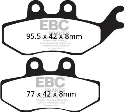 EBC - FA374 - Brake Pads - Organisch Snelle Levering