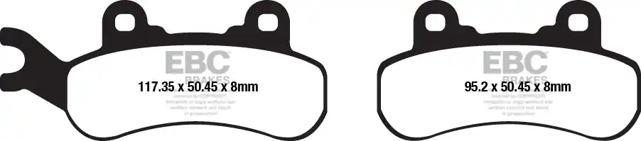 Hete Deal EBC - FA683TT - Brake Pads - Organisch