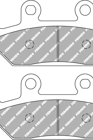 Authentiek FERODO - FDB2302SG - Brake Pads - Sinter voor Can Am 1000 e/f