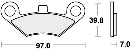 Nieuw SBS - 914RSI BRAKE PADS SINTER RACING - Brake Pads - Off Road Racing
