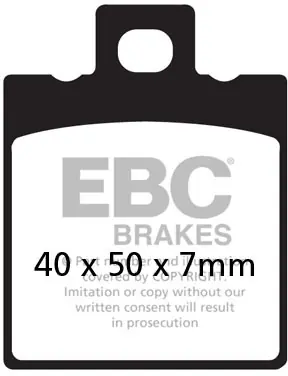 EBC - SFA047HH - Brake Pads - Sintered Scooter Remblokken Actieprijs