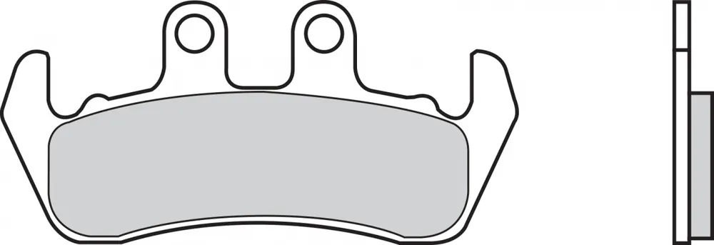 Meest Verkocht BREMBO - 07GR1506 - Brake Pads - Organic Genuine