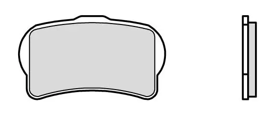 BREMBO - 07GR84CC - Brake Pads - Organic STREET Flitsaanbieding