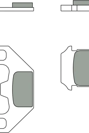 BREMBO - 07099CC - Brake Pads - Organisch Alleen Vandaag