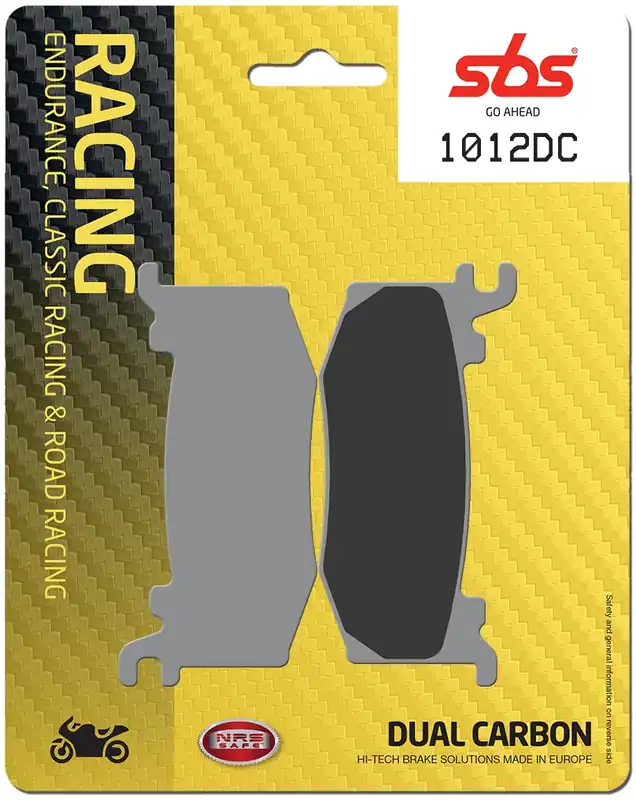 Meest Verkocht SBS - 1012DC - Brake Pads - Organic Racing