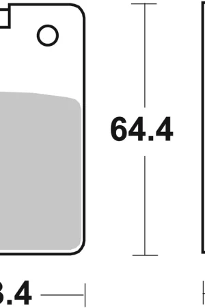 SBS - 133CT BRAKE PADS ORGANIC - Brake Pads - Scootergeschikt Alleen Vandaag