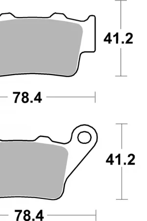 Rechtstreeks Van De Fabrikant SBS - 175MS BRAKE PADS SINTER - Brake Pads - Voor Scooter