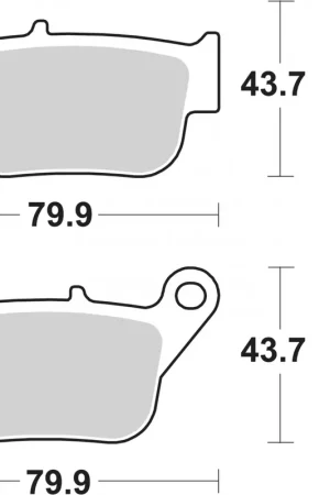 Must-Have SBS - 221MS BRAKE PADS SINTER - Brake Pads - Scooter